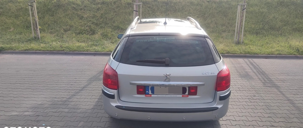 Peugeot 407 cena 15900 przebieg: 142500, rok produkcji 2008 z Lublin małe 191